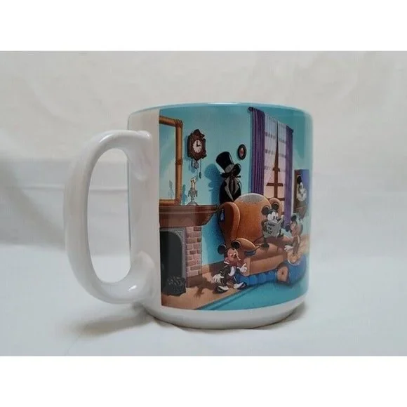 NWT VTG  Disney Mickey Mouse “Through the Years” Ceramic Mug Cup  - With box - Picture 4 of 11